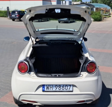 Alfa Romeo Mito cena 11900 przebieg: 222000, rok produkcji 2009 z Nowogród małe 79